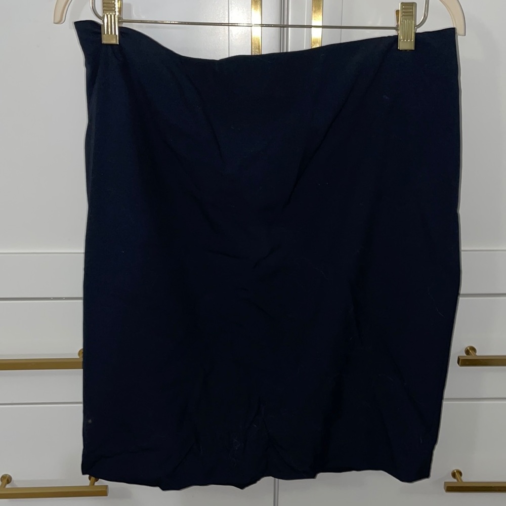 Ann Taylor Navy Skirt Suit